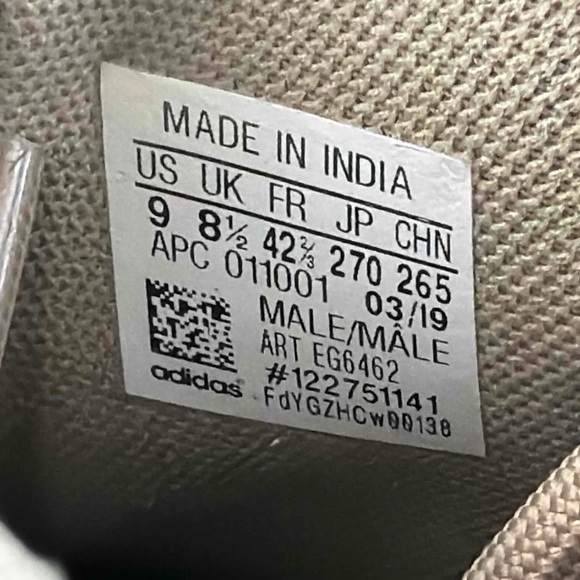 Adidas Yeezy Desert Boot Rock Size 9 EG6462 Men’s Shoes OG Rare Tan Brown Kanye - Picture 8 of 8